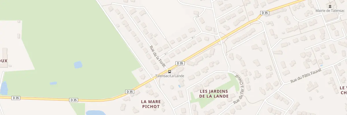 Plan du 13 Rue Saint-Laurent à Talensac