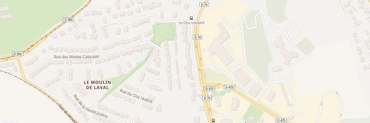 Plan du 9 Rue Le Clos Lessart à Châteauneuf-d’Ille-et-Vilaine