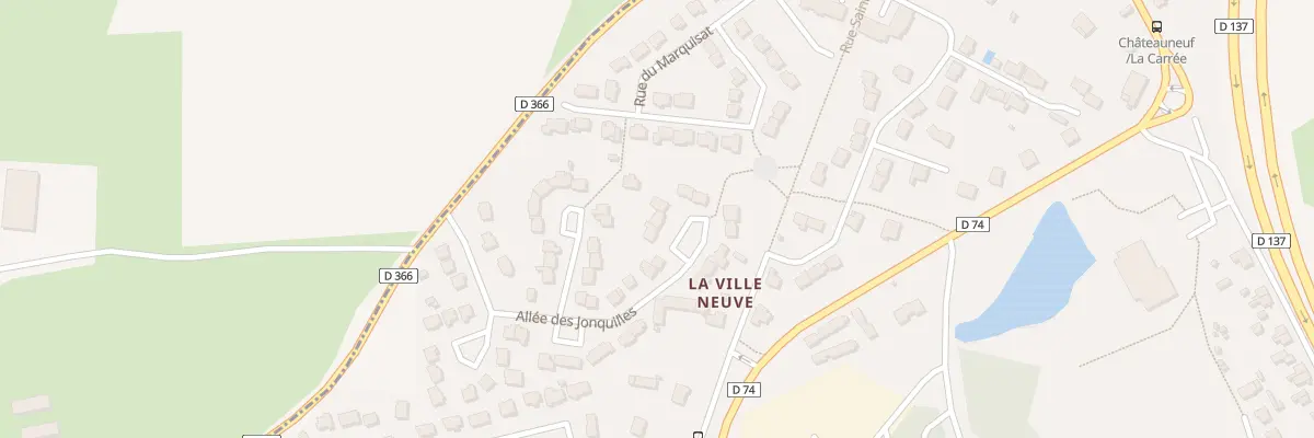 Plan du 8 All des Jonquilles à Châteauneuf-d’Ille-et-Vilaine
