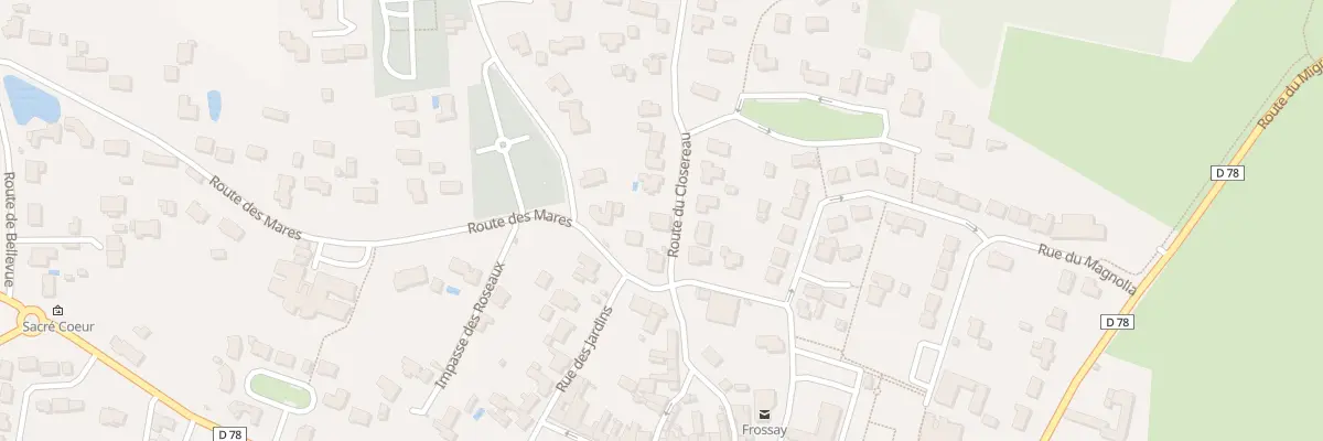 Plan du 1 Rte du Closéreau à Frossay