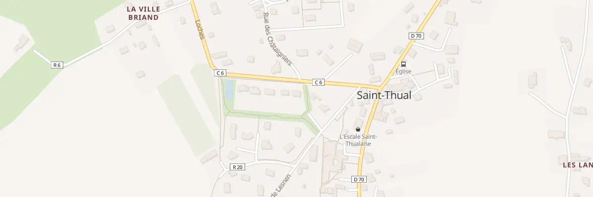 Plan du 1 Rue d’Armor à Saint-Thual