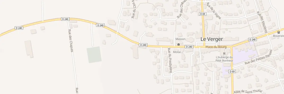 Plan du 15 Rue de la Forge au Verger