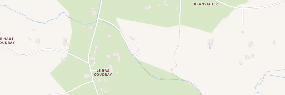 Plan du 5420 Le Bas Coudray à Talensac