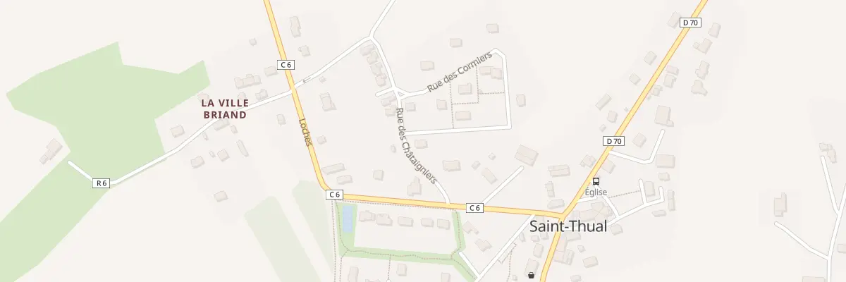 Plan du 2 Rue des Merisiers à Saint-Thual
