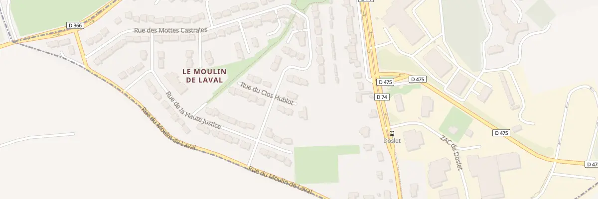 Plan du 2B Rue du Clos Hublot à Châteauneuf-d’Ille-et-Vilaine