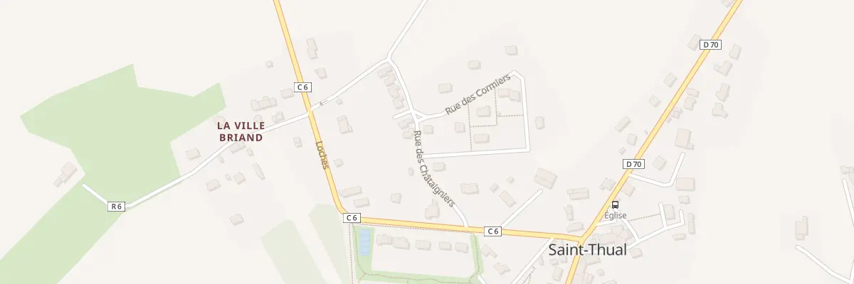Plan du 2 Rue des Cormiers à Saint-Thual