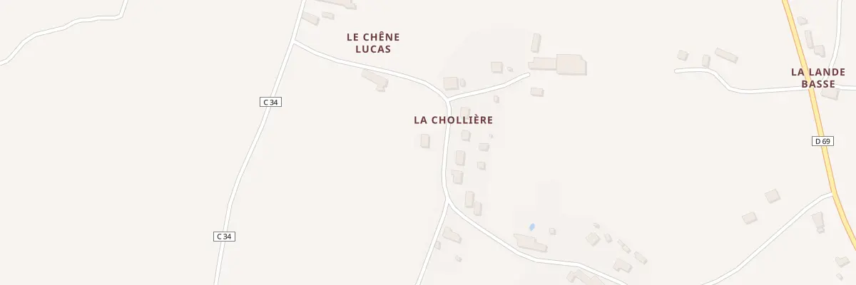 Plan du 5167 La Cholière au Verger