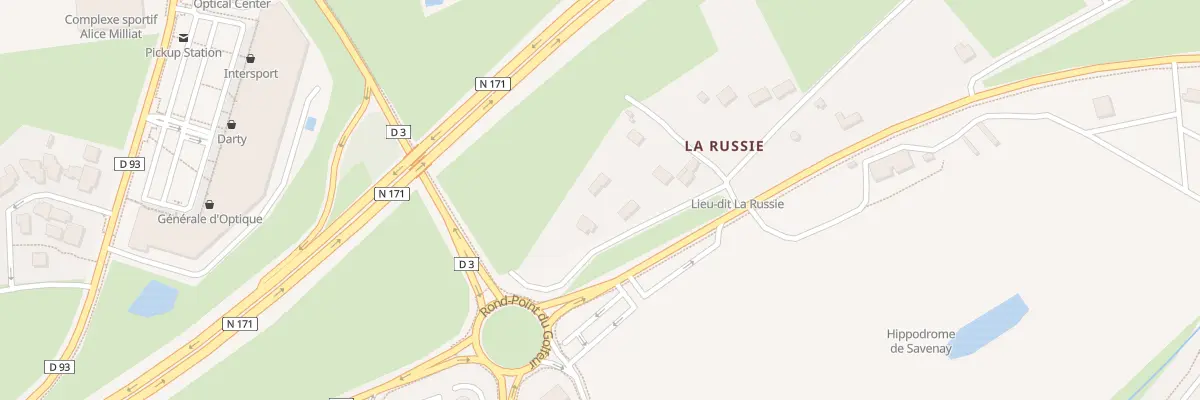 Plan du 6 Che de la Russie à Savenay