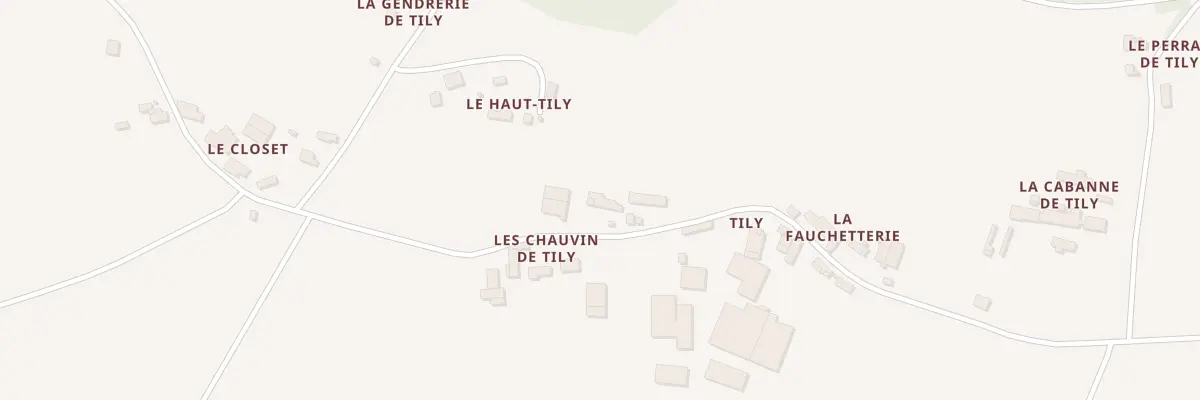 Plan du 17 Tily à Avessac