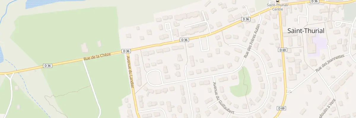 Plan du 3 Imp de la Coudrette à Saint-Thurial