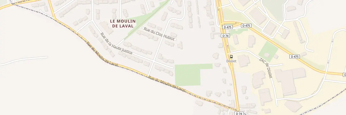 Plan du 2 Rue de la Haute Justice à Châteauneuf-d’Ille-et-Vilaine