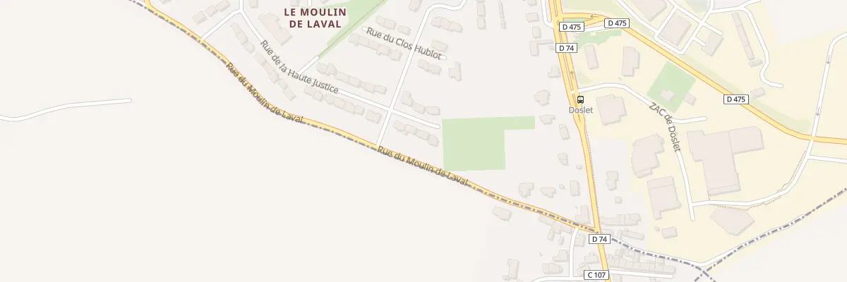 Plan du 3 Rue de la Haute Justice à Châteauneuf-d’Ille-et-Vilaine