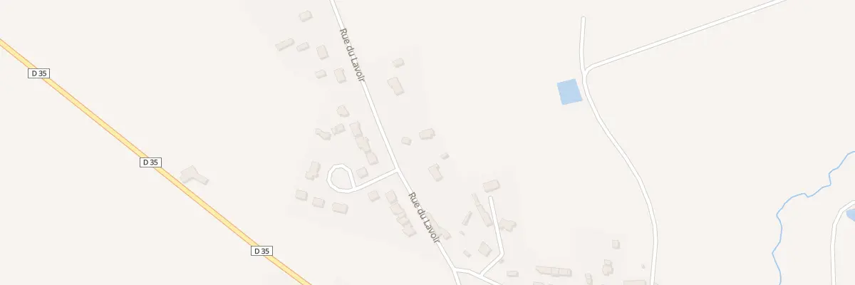 Plan du 10B Rue du Lavoir Le Dresny à Plessé