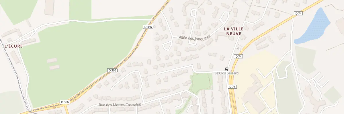 Plan du 8 All des Glycines à Châteauneuf-d’Ille-et-Vilaine