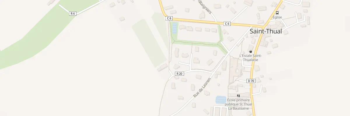 Plan du 3 Imp des Saules à Saint-Thual