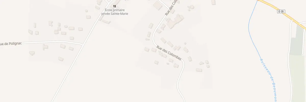 Plan du 8 Rue des Colombes Le Dresny à Plessé