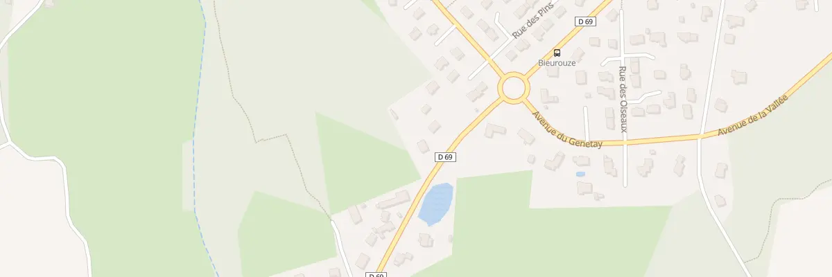 Plan du 2B Bieurouze à Saint-Thurial