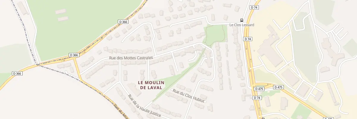 Plan du 38 Rue des Mottes Castrales à Châteauneuf-d’Ille-et-Vilaine