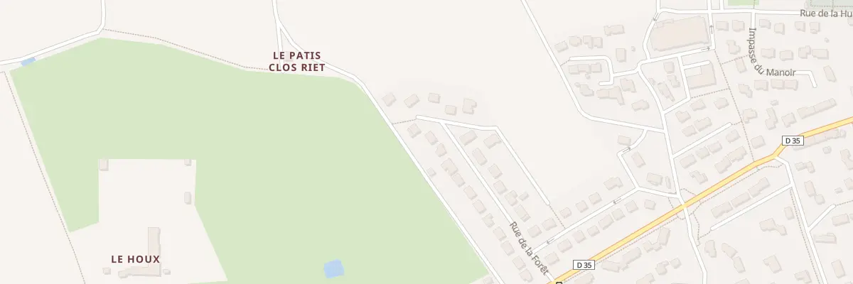 Plan du 21 Rue de la Forêt à Talensac