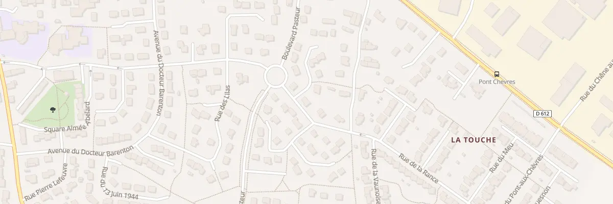 Plan du 1 Rue ANATOLE FRANCE à Bédée