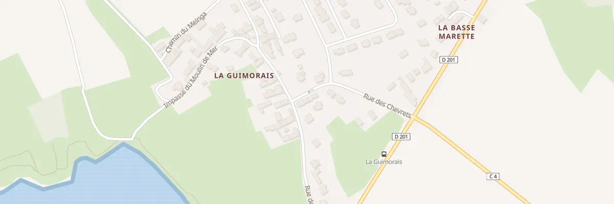 Plan du 5439 La Guimorais à Saint-Coulomb