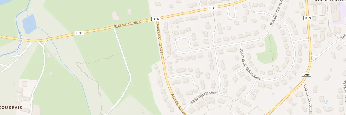 Plan du 31 Rue des Frères Aubin à Saint-Thurial