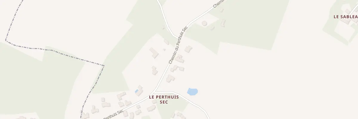 Plan du 23 Che du Perthuis Sec à Châteauneuf