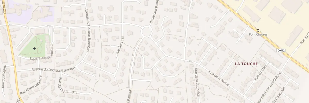 Plan du 6 Rue ANATOLE FRANCE à Bédée