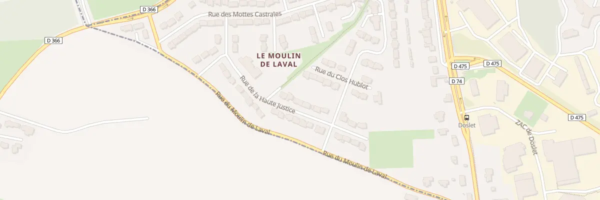 Plan du 14 Rue de la Haute Justice à Châteauneuf-d’Ille-et-Vilaine