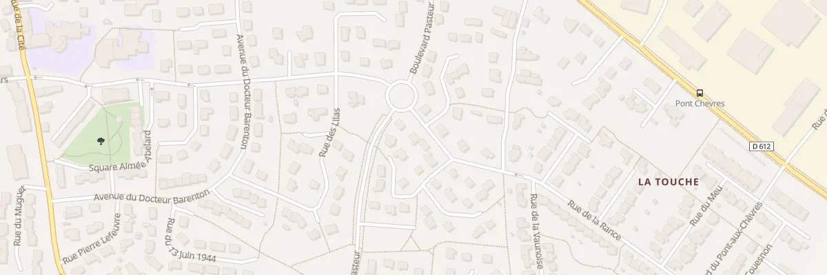 Plan du 4 Rue ANATOLE FRANCE à Bédée