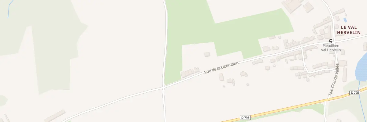 Plan du 30 Rue la Liberation Val Hervelin à Pleudihen-sur-Rance