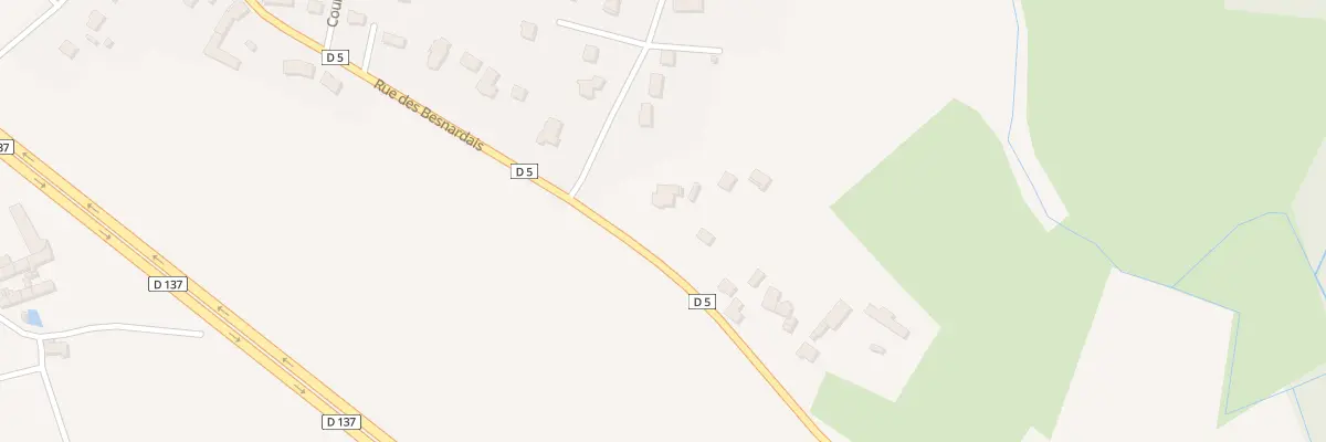 Plan du 25 Rue des Besnardais à Saint-Père-Marc-en-Poulet