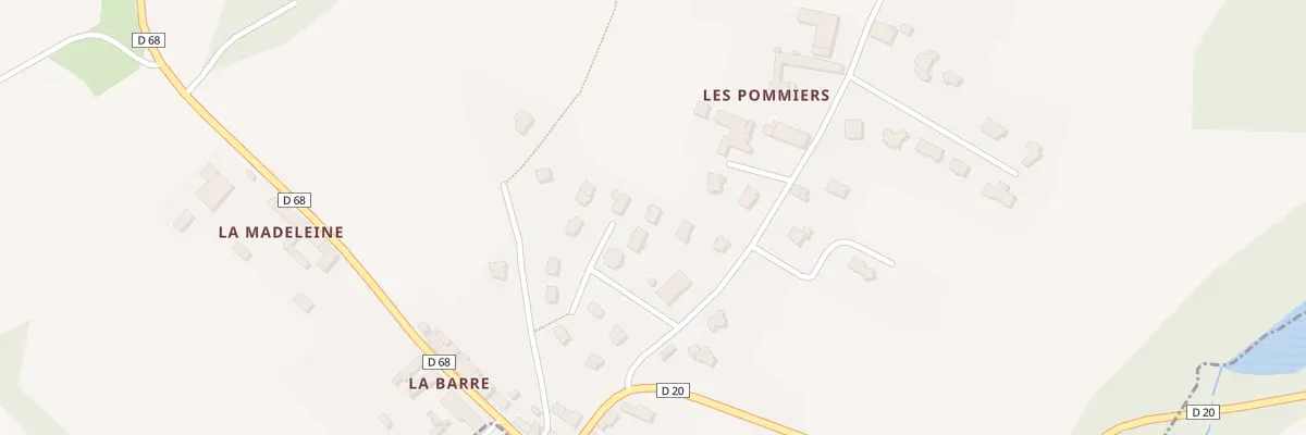 Plan du 8 Le Clos de la Barre à Longaulnay