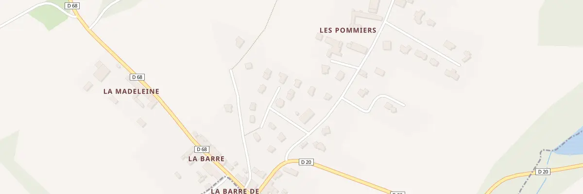 Plan du 9 Le Clos de la Barre à Longaulnay