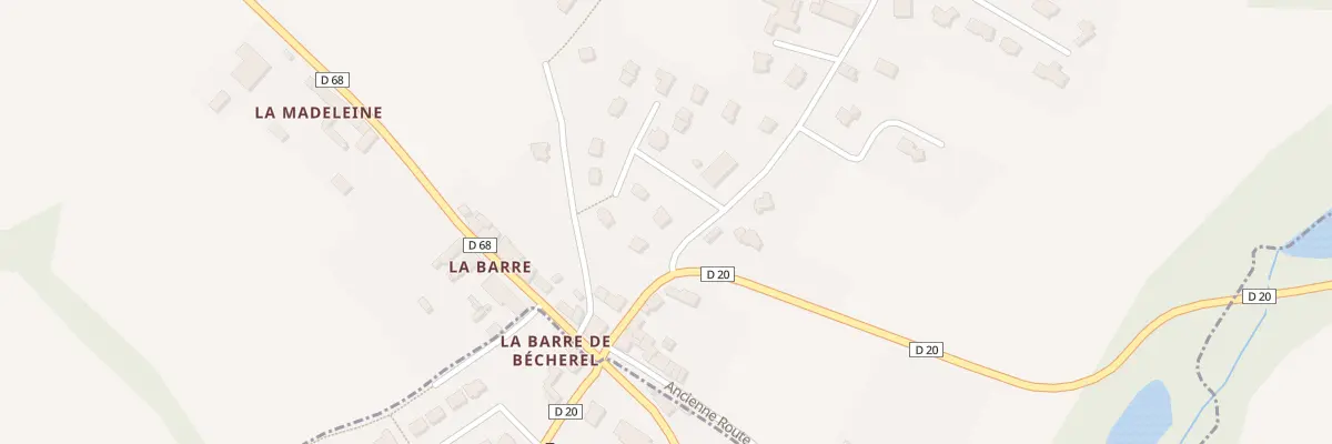 Plan du 5003 Le Clos de la Barre à Longaulnay