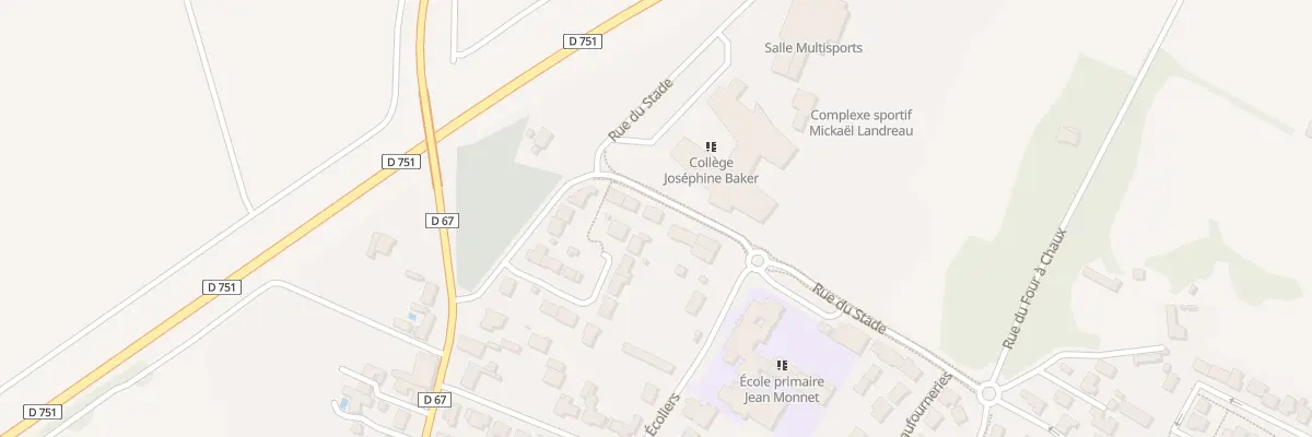 Plan du 20 Rue du Stade à Chaumes-en-Retz