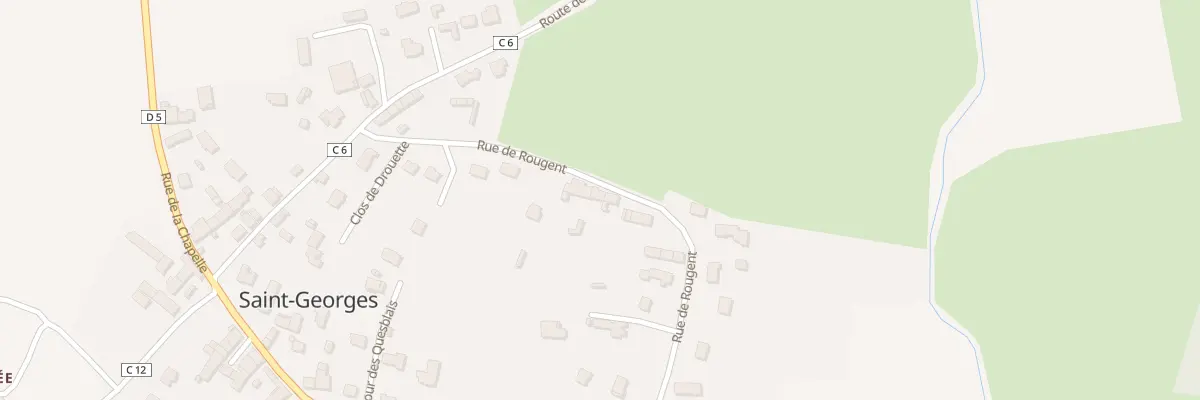 Plan du 18 Rue de Rougent à Saint-Père-Marc-en-Poulet