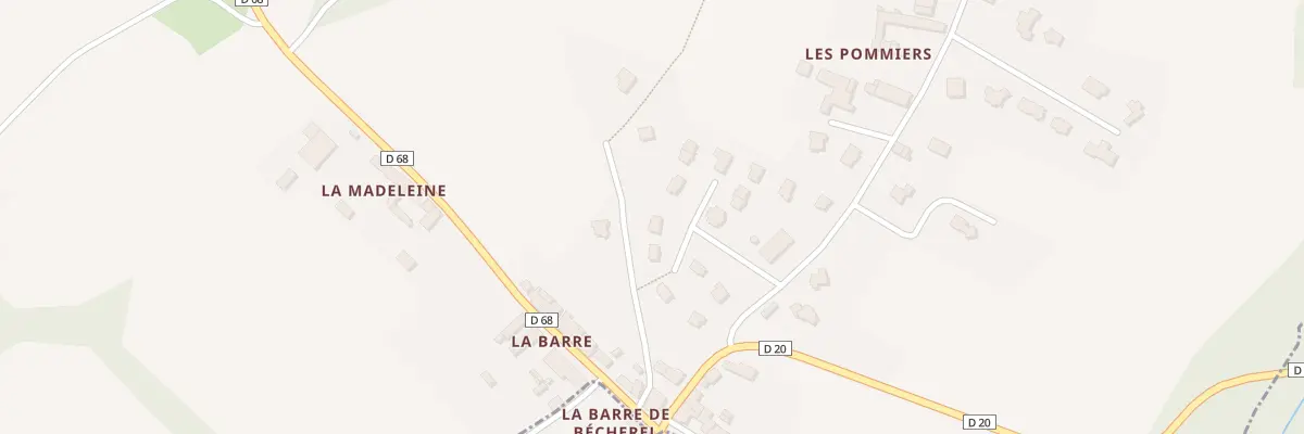 Plan du 4 Le Clos de la Barre à Longaulnay