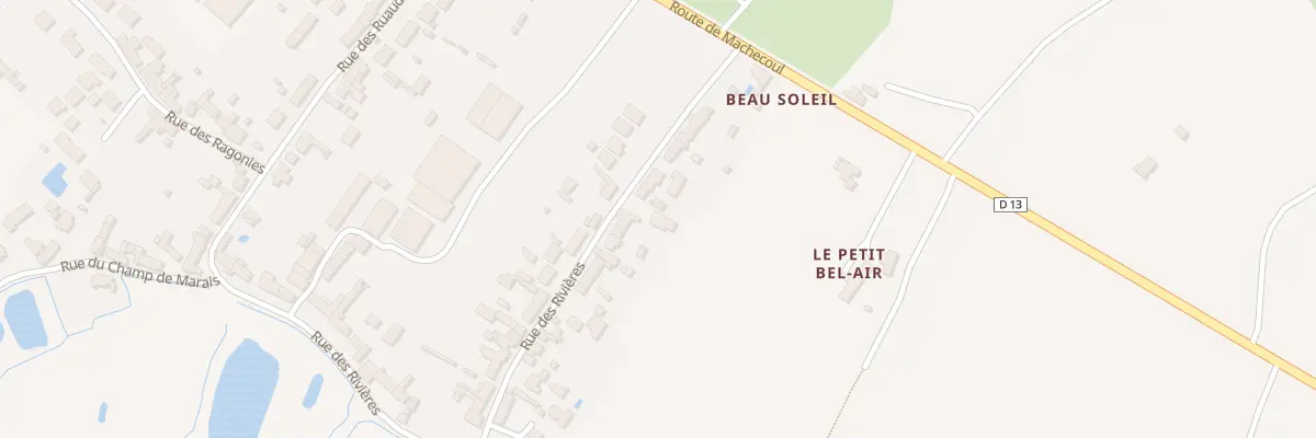 Plan du 16B Rue des Rivières à Villeneuve-en-Retz