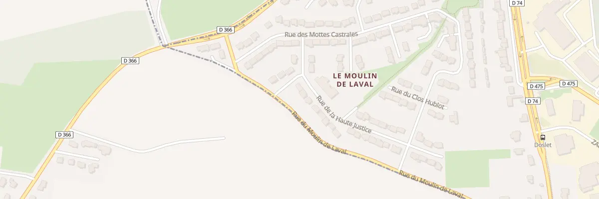 Plan du 35 Rue de la Haute Justice à Châteauneuf-d’Ille-et-Vilaine