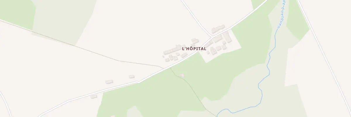 Plan du 6114 L’Hopital à Pleudihen-sur-Rance
