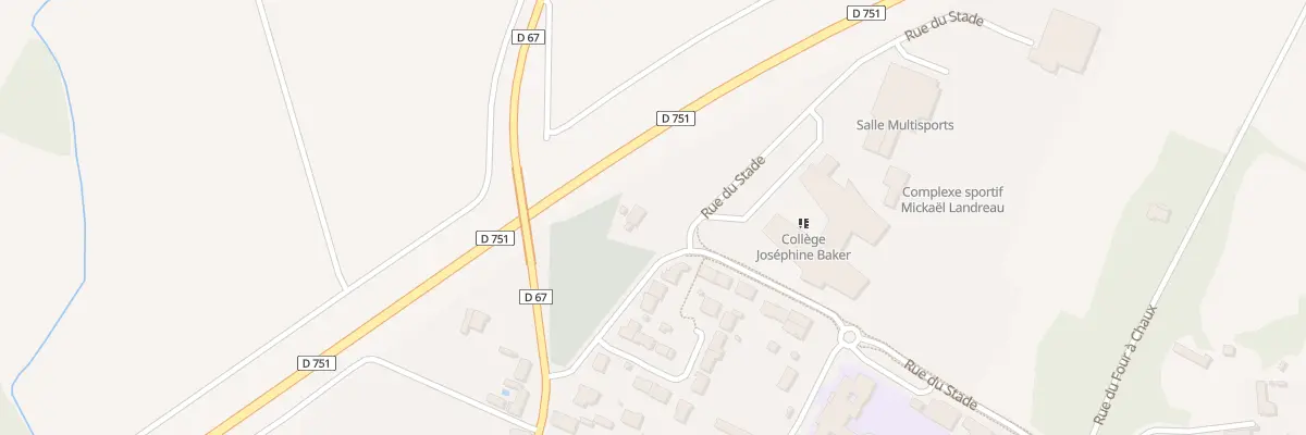 Plan du 3 Rue du Stade à Chaumes-en-Retz