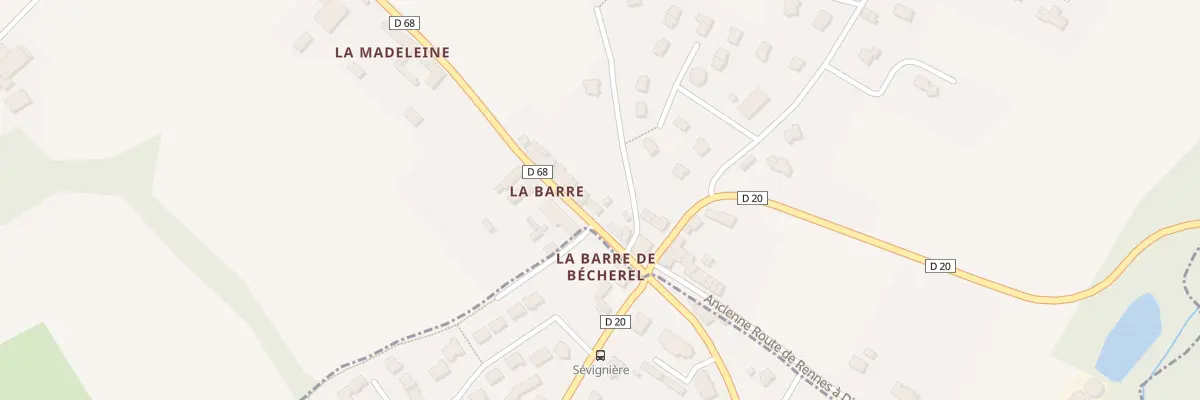 Plan du 48 La Barre à Longaulnay