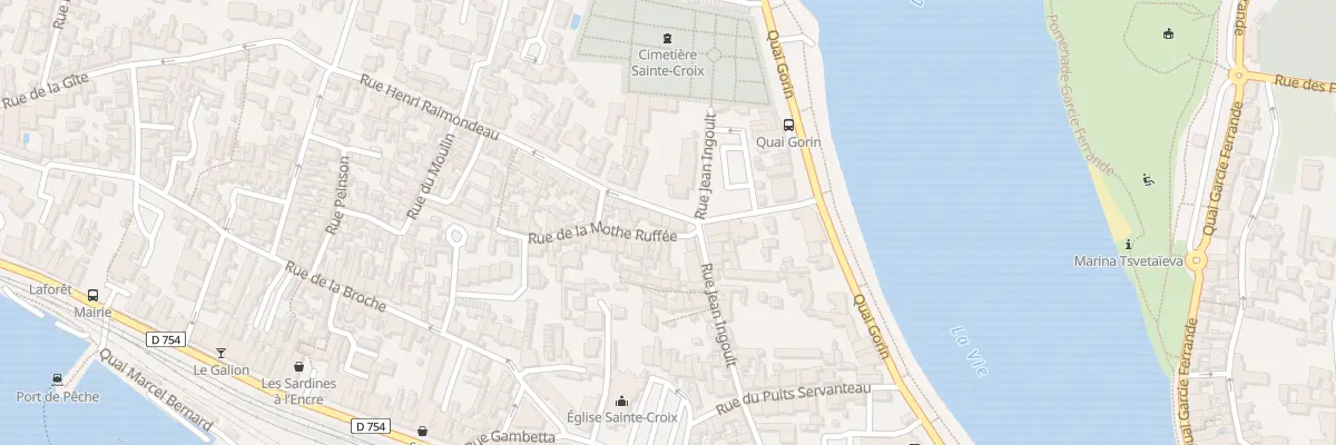 Plan du 13 Rue henri raimondeau à Saint-Gilles-Croix-de-Vie