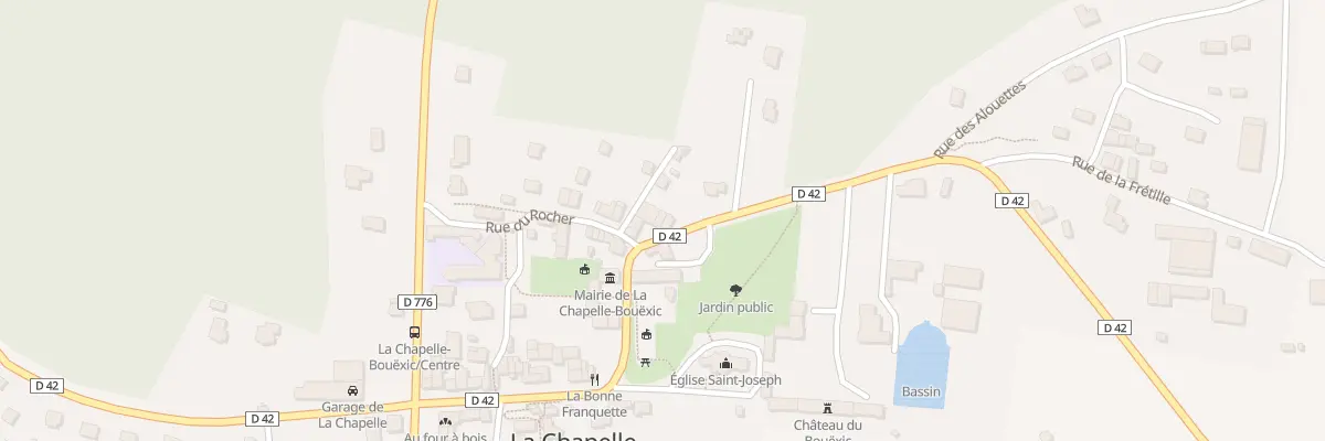 Plan du 47 Rue de la Mairie à La Chapelle-Bouëxic