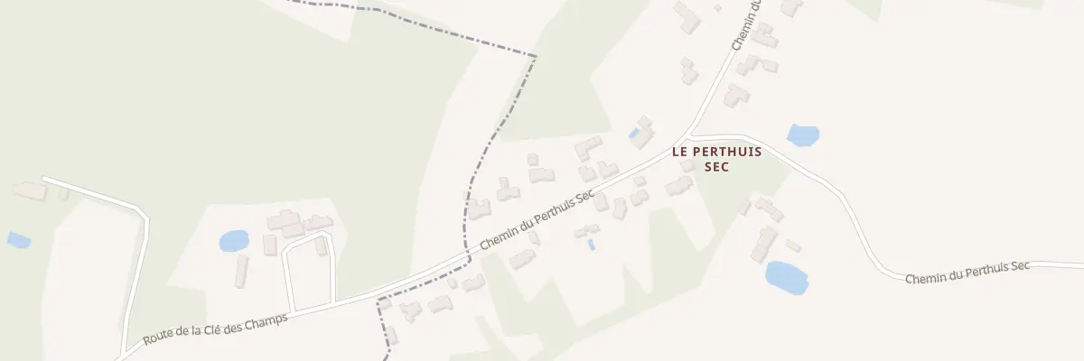 Plan du 36 Che du Perthuis Sec à Châteauneuf