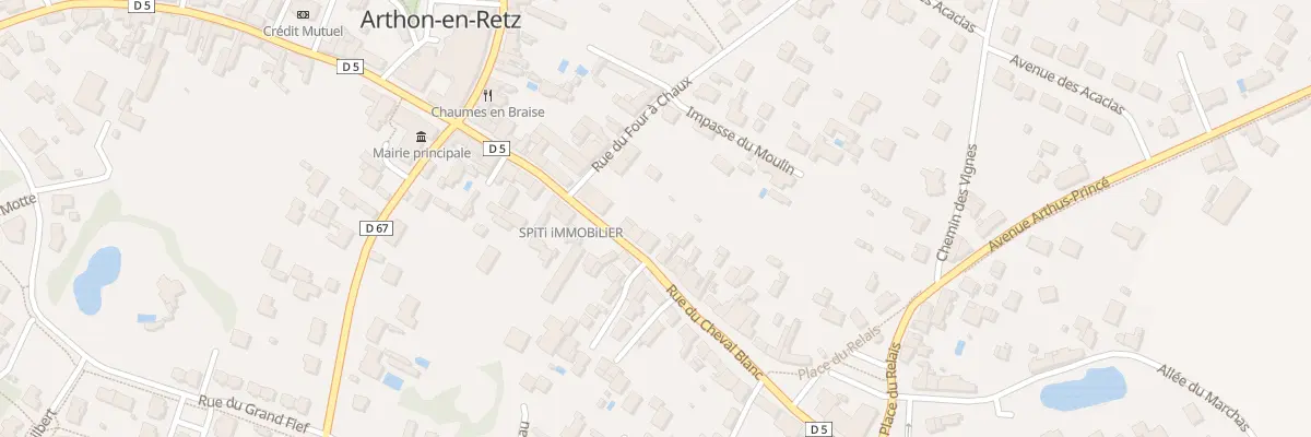 Plan du 21 Rue du Cheval Blanc à Chaumes-en-Retz