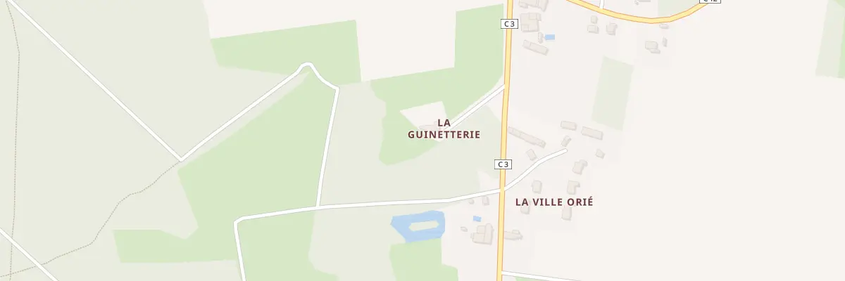 Plan du 2 La Guinetrie à Saint-Hélen