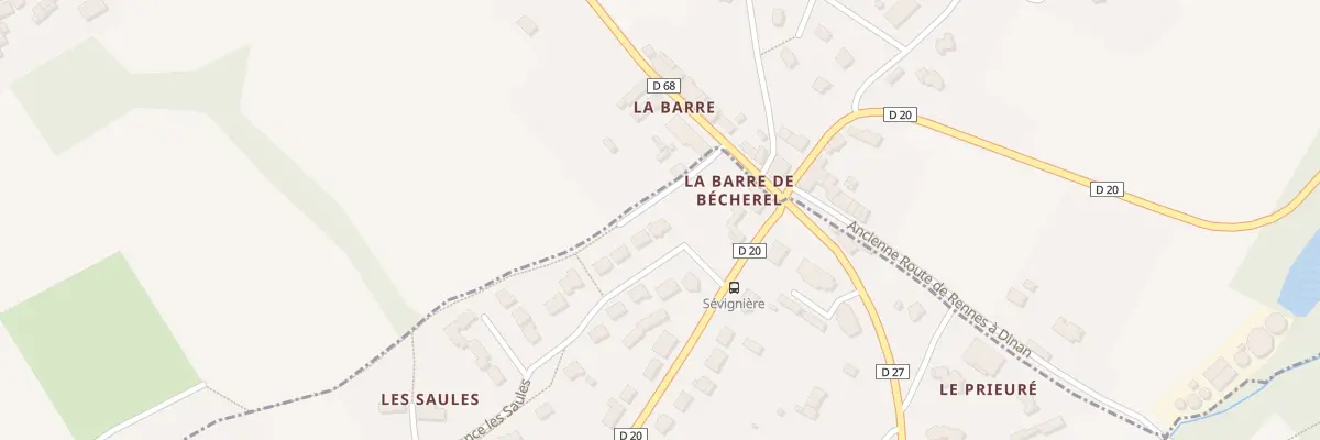 Plan du 11 Res la Sévignière à Bécherel