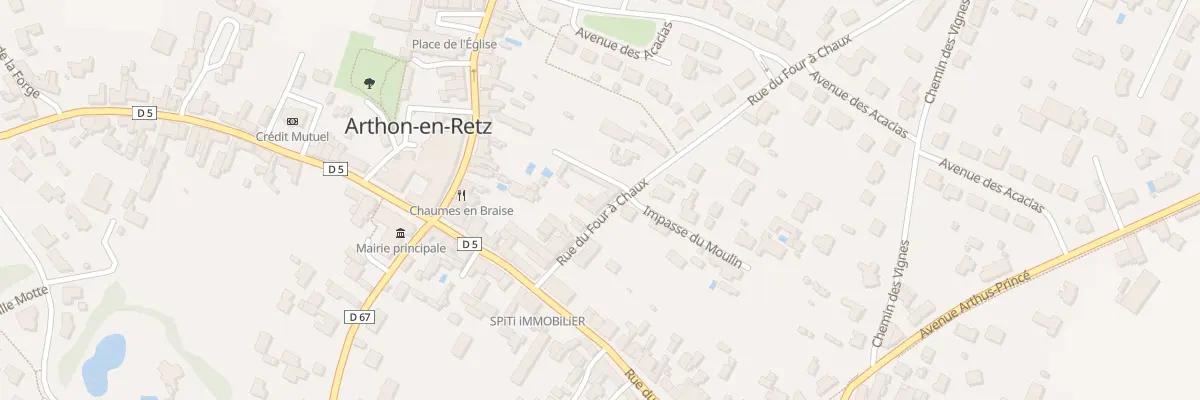 Plan du 11 Rue du Four à Chaux à Chaumes-en-Retz